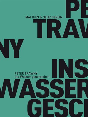 cover image of Ins Wasser geschrieben